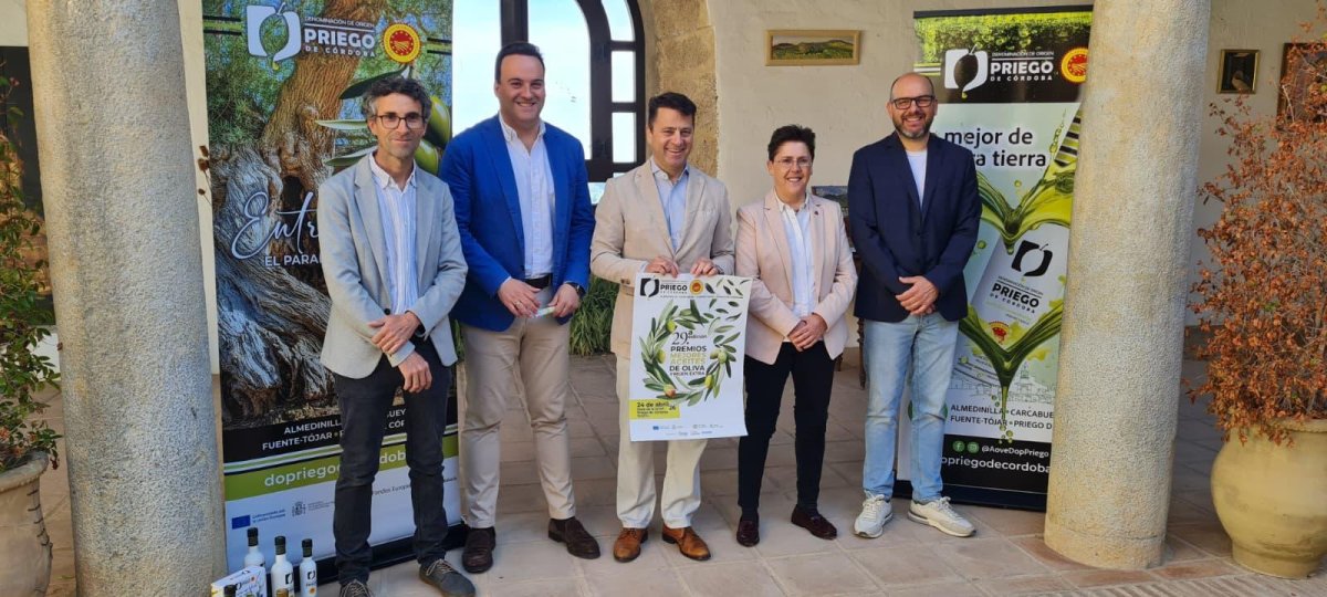 Imagen La DOP presenta la XXIX edición de los premios a los mejores aceites de oliva Virgen Extra